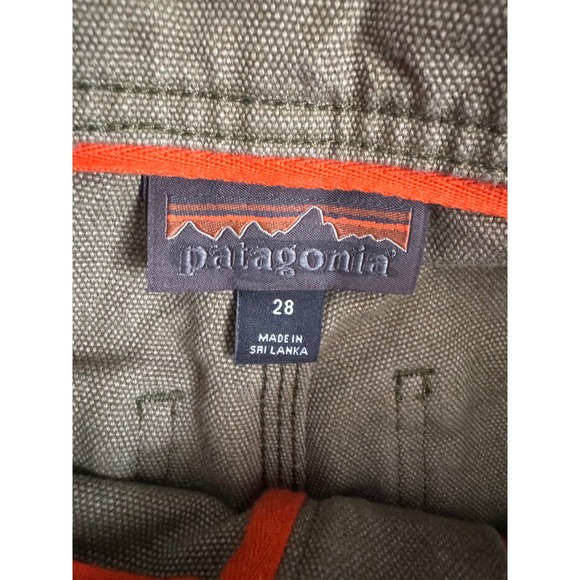 Patagonia Mens Iron Forge Hemp Canvas Cargo 11" Shorts Size 28 Dk Ash 57080 NEW - Picture 4 of 6